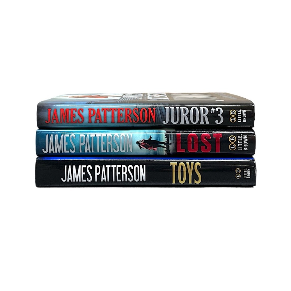 James Patterson - lot of 3 books
